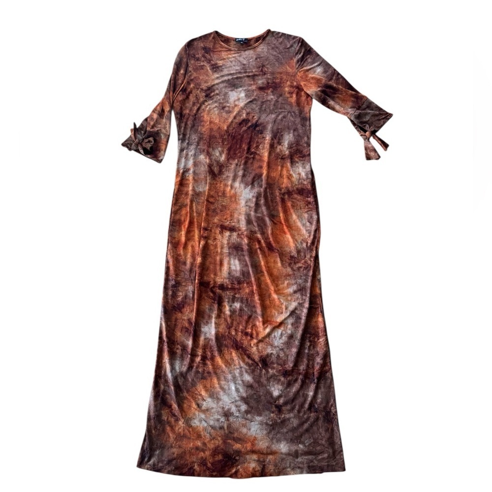 Jackie O' Loungewear Maxi Dress Tie Dye Earthy Goddess Boho Western Cottagecore